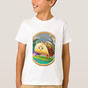 Ein Taco, der Yoga macht. T-Shirt