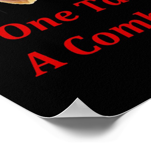 Ein Taco-Kurze einer Kombinationsplatte Poster (Ecke)