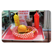 Ein Tag am Abend Magnet (Horizontal)