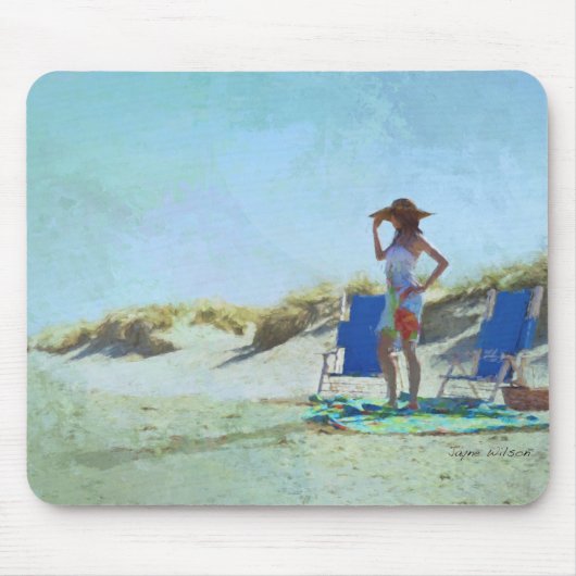 Ein Tag am Beach Mouse Pad Mousepad (Vorne)