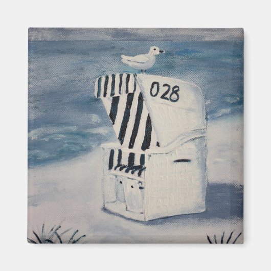 Ein Tag am Meer Magnet (Vorne)