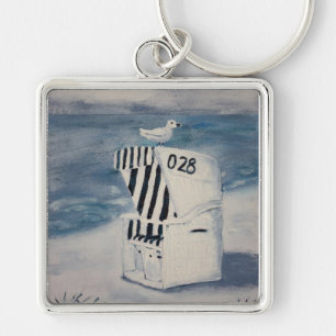 Ein Tag am Meer Schlüsselanhänger