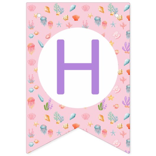 Ein Tag am Meer Wimpelkette (Zweite Fahne)