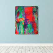 Ein Tag am Strand 2 Leinwanddruck (Insitu (Holzboden))