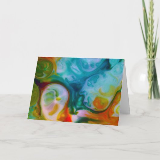 "Ein Tag am Strand" Grußkarte Einladung (Vorderseite)