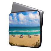 Ein Tag am Strand Laptopschutzhülle (Vorderseite Links)