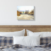 Ein Tag am Strand Leinwanddruck (Insitu (Schlafzimmer))