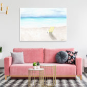 Ein Tag am Strand Leinwanddruck (Insitu (Wohnzimmer))