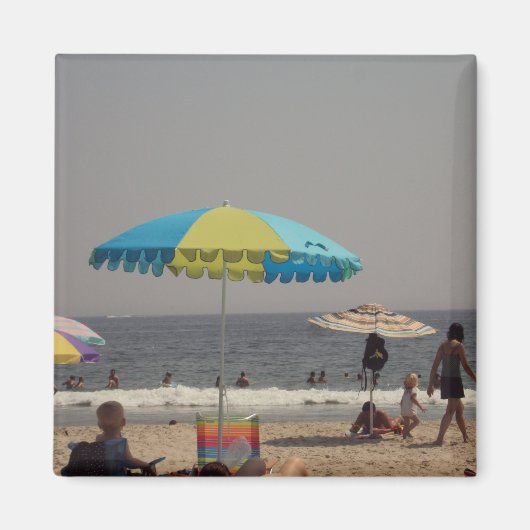 Ein Tag am Strand Magnet (Vorne)