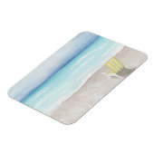 Ein Tag am Strand Magnet (Linke Seite)