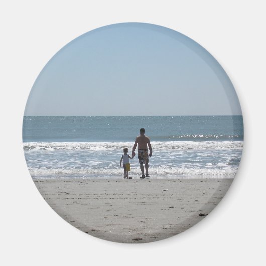 Ein Tag am Strand mit Papa Magnet (Vorne)