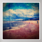 Ein Tag am Strand Poster (Vorne)