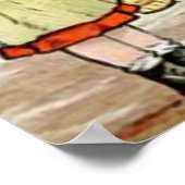 Ein Tag am Strand Poster (Ecke)