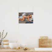 Ein Tag am Strand Poster (Küche)