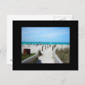 Ein Tag am Strand! Postkarte (Vorne/Hinten)