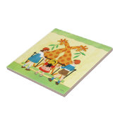 Ein Tag am Zoo Fliese (Seite)