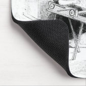 Ein Tag an den Nottingham-Spitze-Herstellern Mousepad (Ecke)