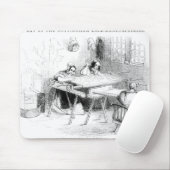 Ein Tag an den Nottingham-Spitze-Herstellern Mousepad (Mit Mouse)