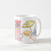 Ein Tag an der Küste Kaffeetasse (VorderseiteRechts)