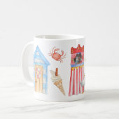 Ein Tag an der Küste Kaffeetasse (Vorderseite Links)