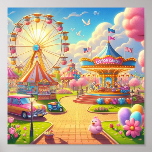 Ein Tag an der Mauer von Candyland Poster (Vorne)