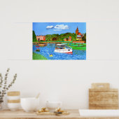 Ein Tag auf dem Flussposter Poster (Küche)