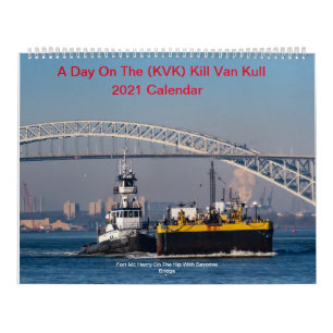 Ein Tag auf dem (KVK) Kill Van Kull— Kalender 2021