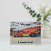 Ein Tag auf der Show Postkarte (Stehend Vorderseite)