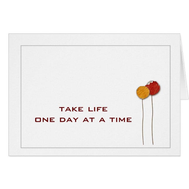 Ein Tag auf einmal (Vorderseite (Horizontal))