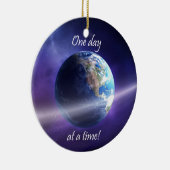 Ein Tag auf einmal Keramikornament (Rechts)