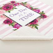 Ein Tag bei einem Blumenzitat Sherpadecke (3/4)