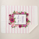 Ein Tag bei einem Blumenzitat Sherpadecke (Vorderseite (Horizontal))