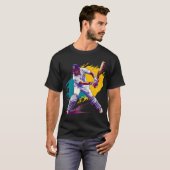 Ein Tag Cricket Digital Art T-Shirt (Vorne ganz)