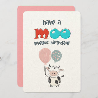 Ein Tag der Kuh mazing! Haben Sie einen MOO-reiche Einladung