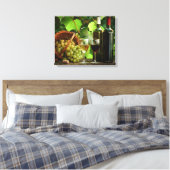 Ein Tag der Weinverkostung gepackte Leinwand Print (Insitu (Schlafzimmer))