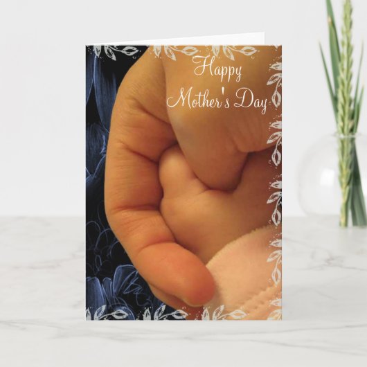 ein Tag des Glücks an die Mutter Karte (Vorderseite)