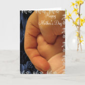 ein Tag des Glücks an die Mutter Karte (Gelbe Blume)