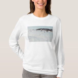 Ein Tag des Winters in Norwegen, 1886 T-Shirt