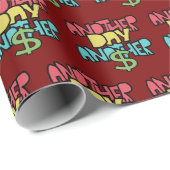 Ein Tag Ein Dollar Geschenkpapier (Rolleneckpunkt)