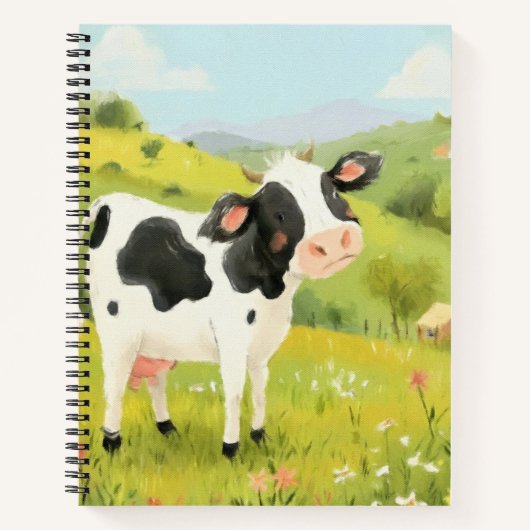 Ein Tag für die Kuh Notizblock (Vorderseite)