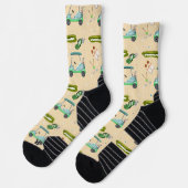 Ein Tag Golfspiel-Muster Socken (Links)
