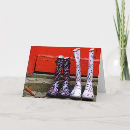 Ein Tag im Garten Karte (Vorderseite)