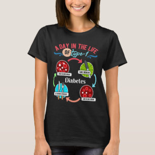 Ein Tag im Leben des Typ-1-Diabetes T-Shirt