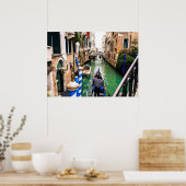 Ein Tag im Leben von Venedig Poster (Küche)