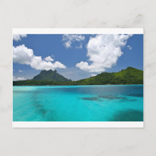 Ein Tag im Paradies Postkarte