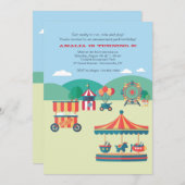 Ein Tag im Park Einladung (Vorne/Hinten)