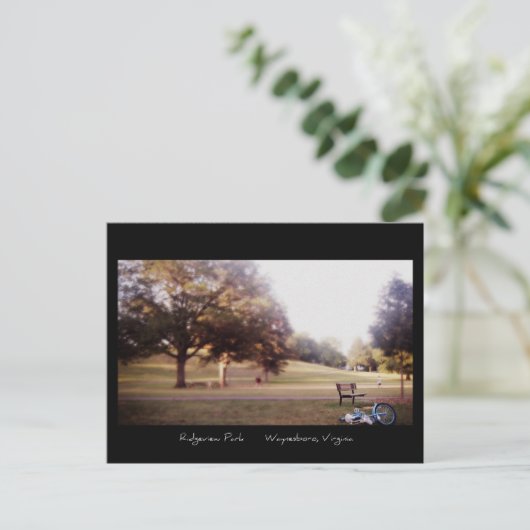 Ein Tag im Park - Postkarte (Stehend Vorderseite)