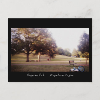 Ein Tag im Park - Postkarte