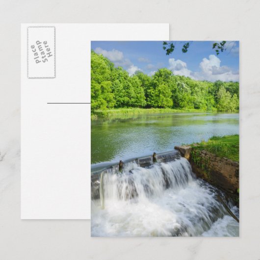 Ein Tag im Ritter Springs Postkarte (Vorne/Hinten)