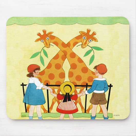 Ein Tag im Zoo Mousepad (Vorne)